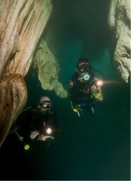 cave diving at khao sok lake
